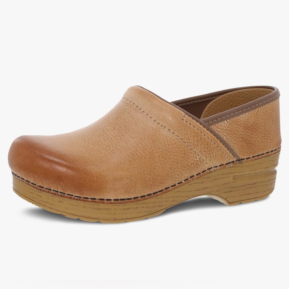 Dansko Professional Clog Distressed Honey US 7.5-8/EU 38
